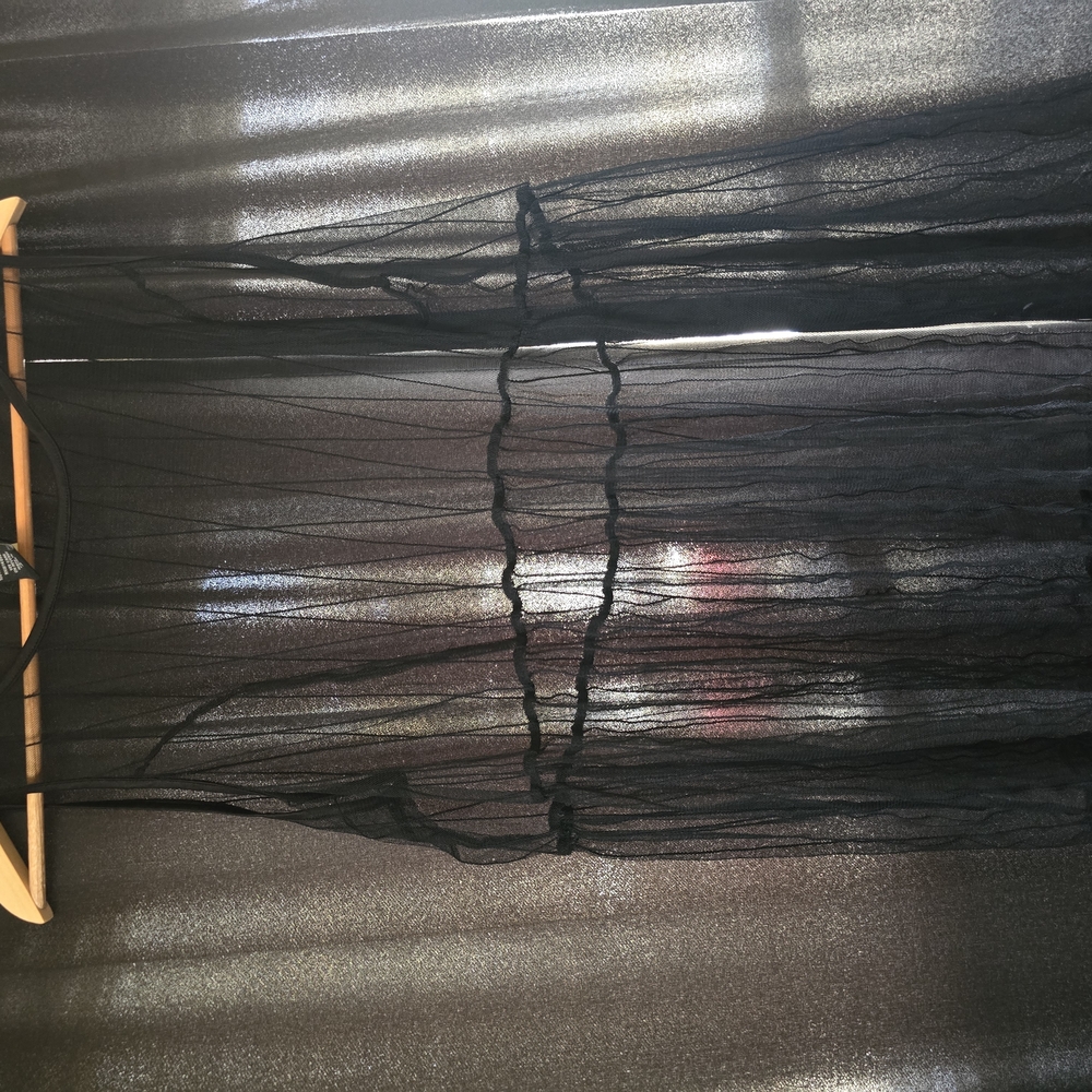 Torrid Sheer Black Tank Top